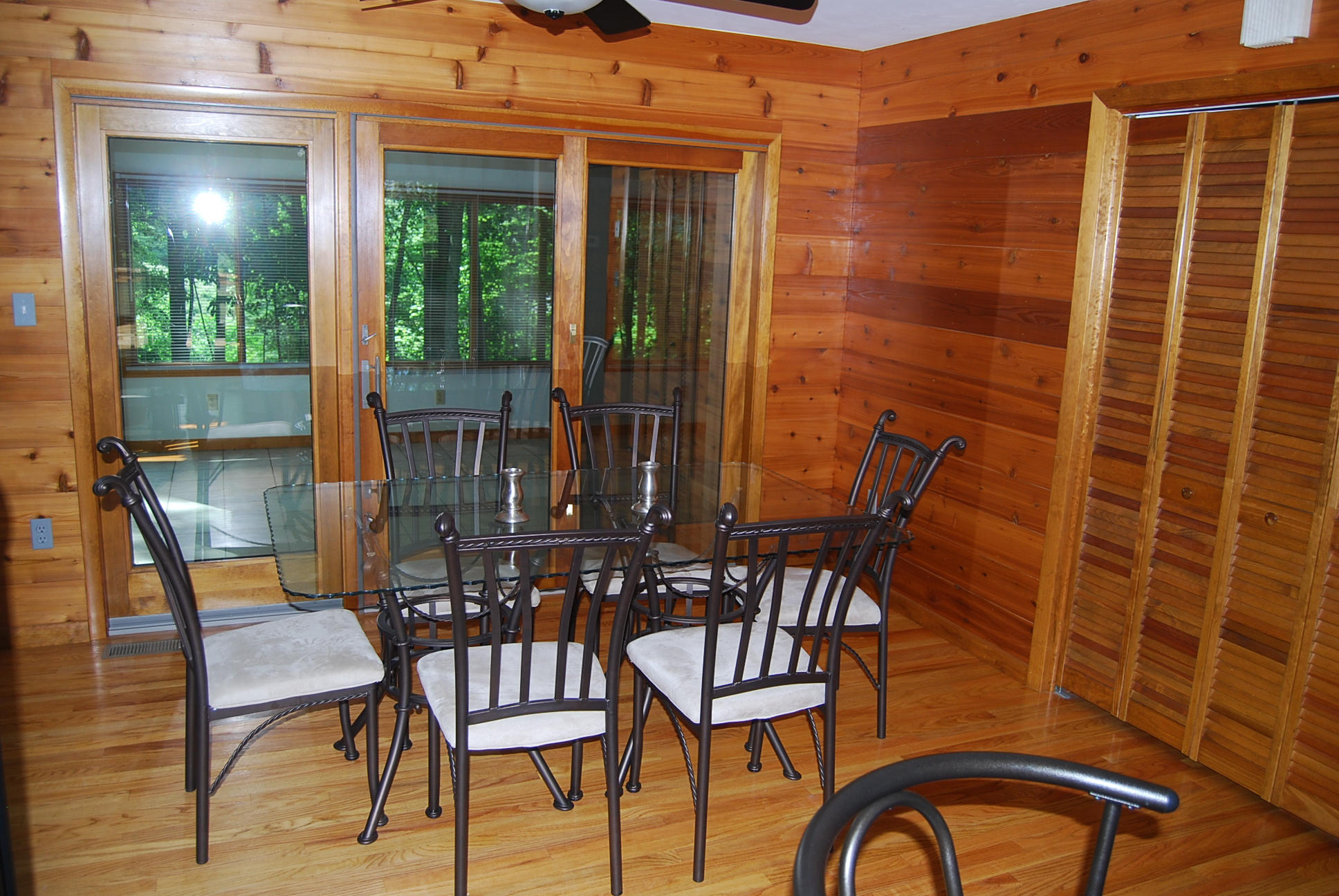 8045 Hardy Road Hardy, VA 24101 - Photo 22 of 63 a view of a chairs and table in the balcony
