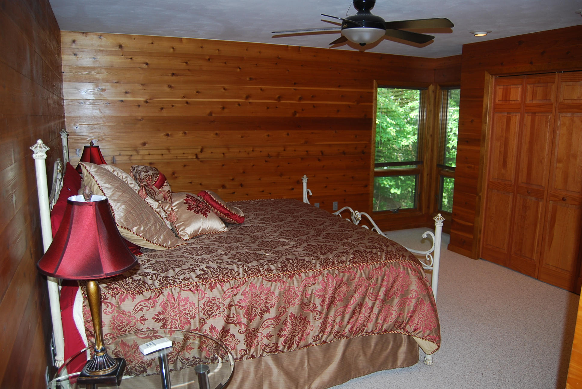 8045 Hardy Road Hardy, VA 24101 - Photo 29 of 63 a bed sitting in a bedroom next to a window