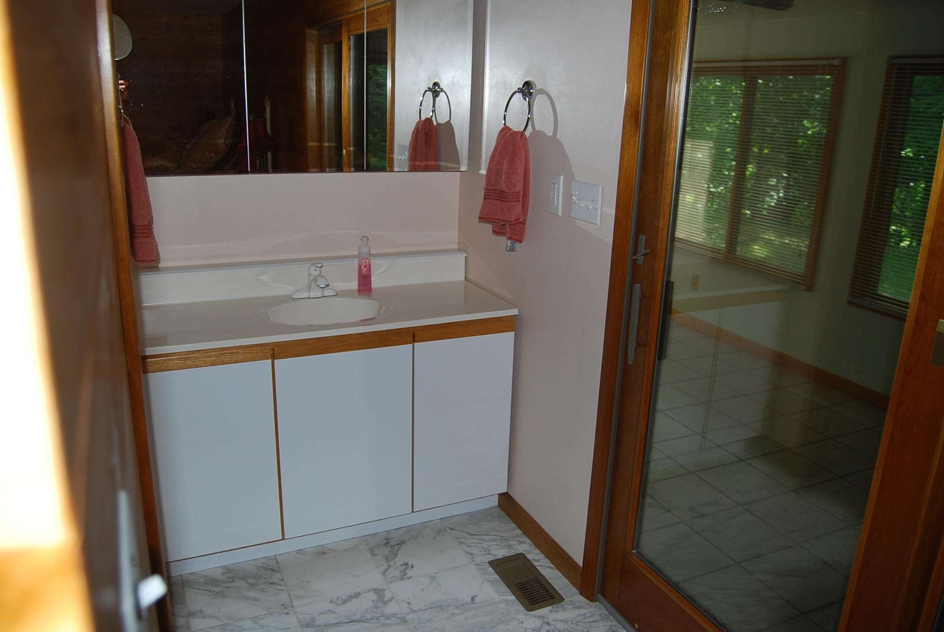 8045 Hardy Road Hardy, VA 24101 - Photo 34 of 63 a bathroom with a sink and a mirror