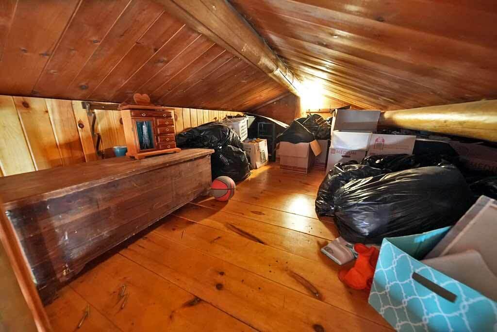 608 Number 9 Road Orient, ME 04471 - Photo 31 of 80 loft-bedroom-log-home
