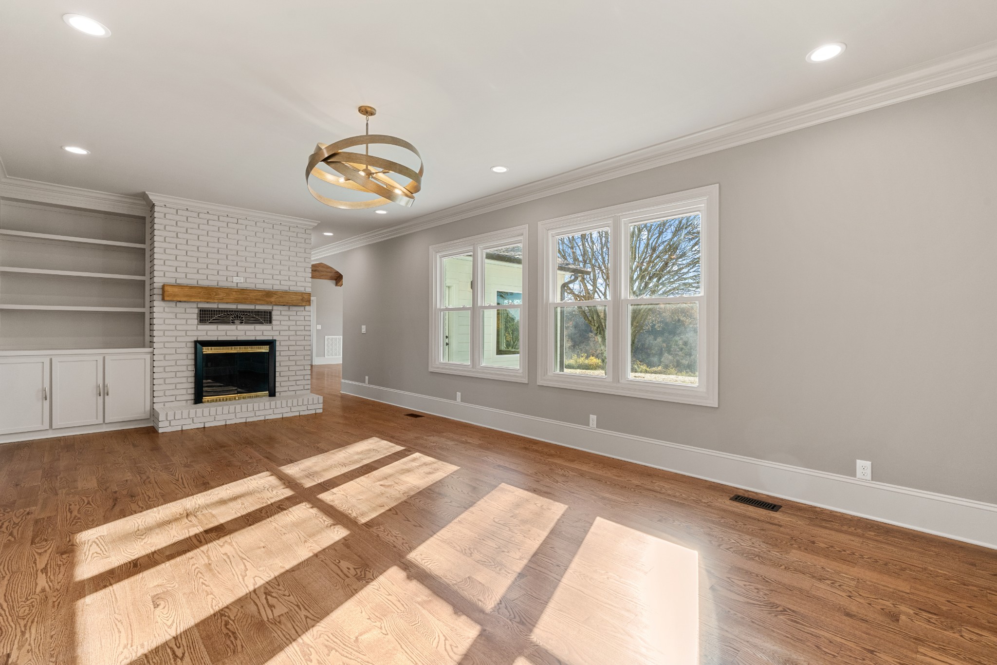 4818 Hickory Ridge Road Lebanon, TN 37087 - Photo 31 of 73 a view of an empty room with a window and fire place