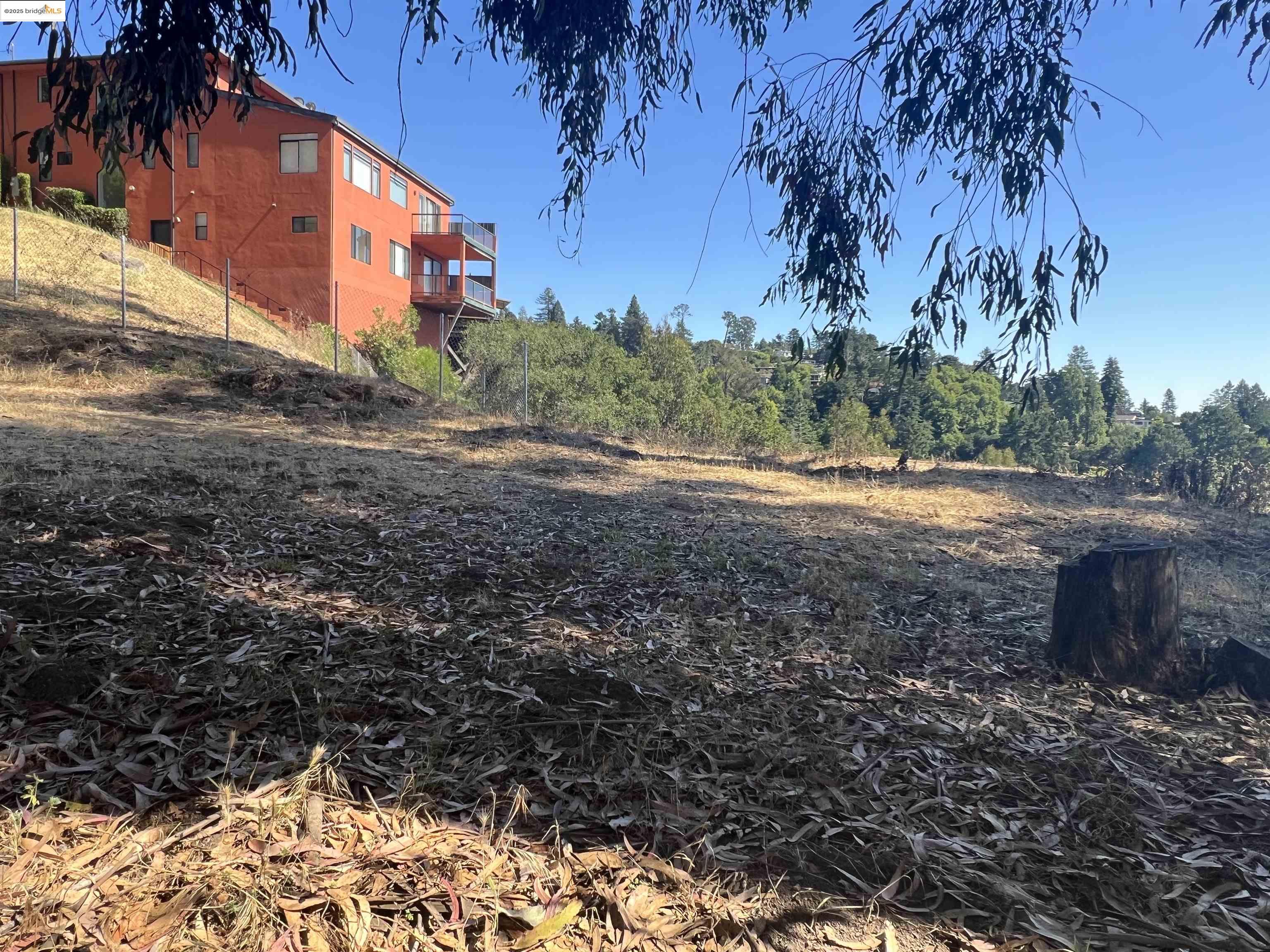 82 Oakwood Court Oakland, CA 94611 - Photo 3 of 9 a view of a yard with wooden fence