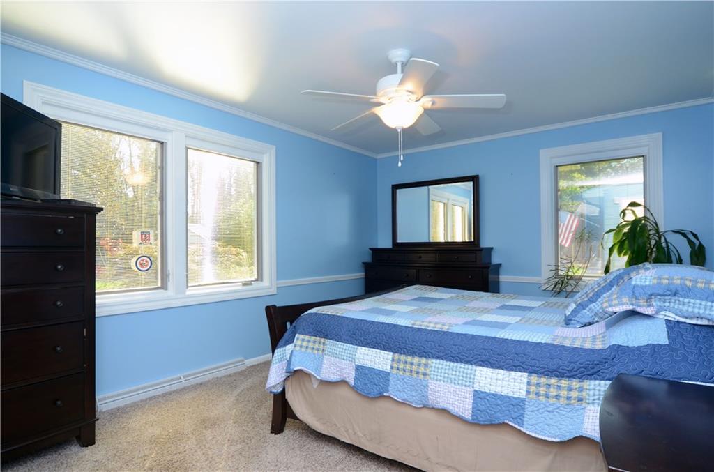 655 Bradys Ridge Road Beaver, PA 15009 - Photo 12 of 25 Bedroom No.1 is very spacious and includes plenty of windows.