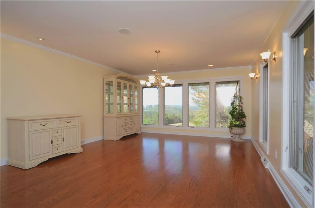655 Bradys Ridge Road Beaver, PA 15009 - Photo 4 of 25 Generous size dining room with floor to ceiling windows.