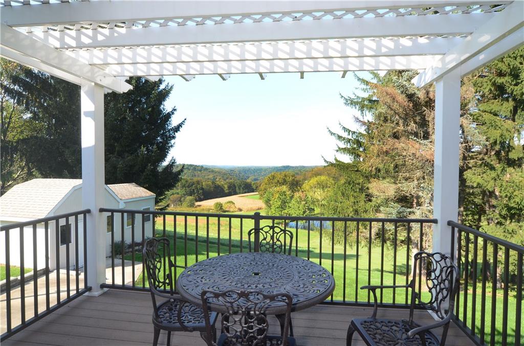 655 Bradys Ridge Road Beaver, PA 15009 - Photo 8 of 25 Enjoy a cup of coffee on the new patio deck w/ pergola added in 2016