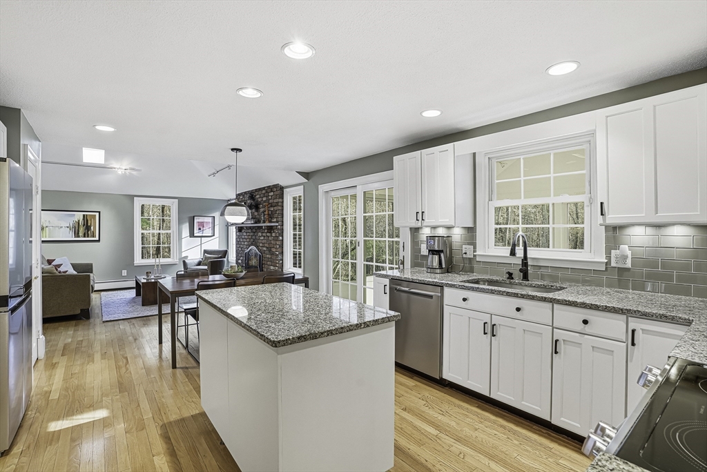 6 Hickory Lane Upton, MA 01568 - Photo 15 of 36 a kitchen with granite countertop lots of counter top space
