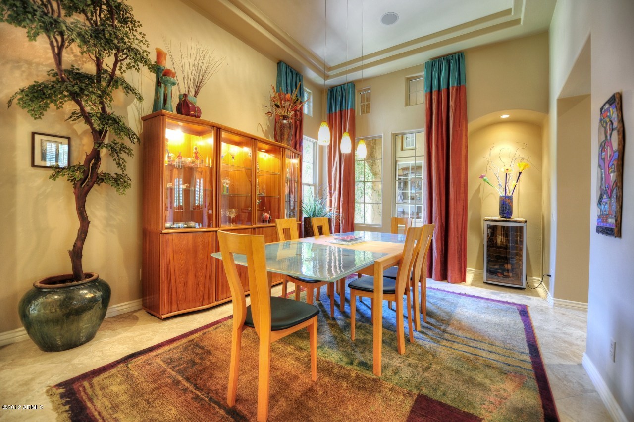 9247 East Mountain Spring Road Scottsdale, AZ 85255 - Photo 9 of 46 Formal Dining Room