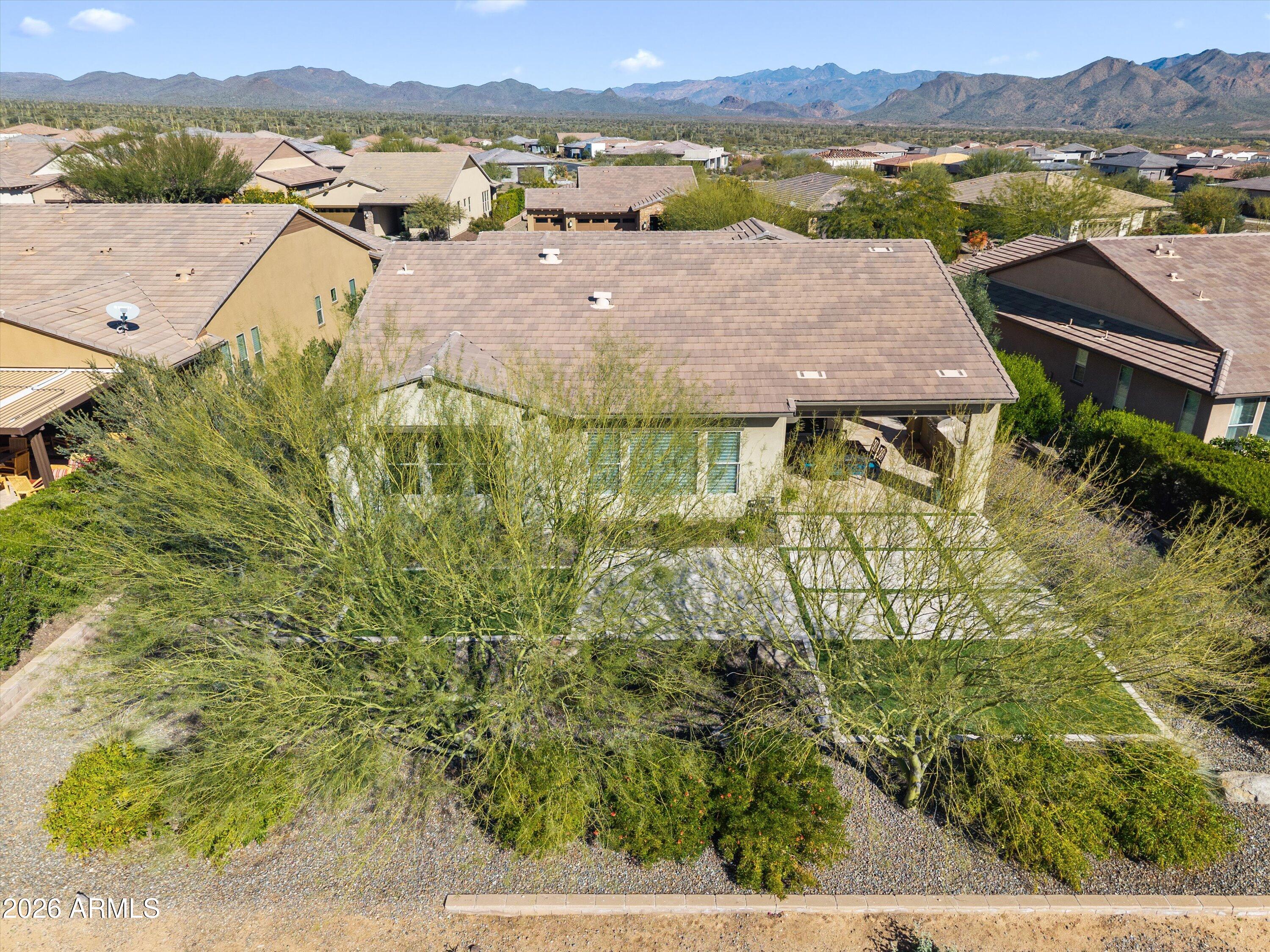 17907 East Slide Rock Drive Rio Verde, AZ 85263 - Photo 67 of 82 52-Aerial Back
