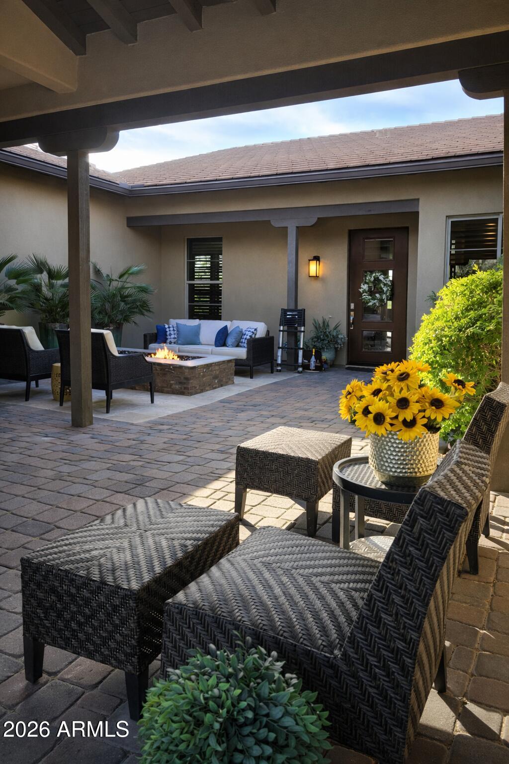 17907 East Slide Rock Drive Rio Verde, AZ 85263 - Photo 9 of 82 Courtyard entry