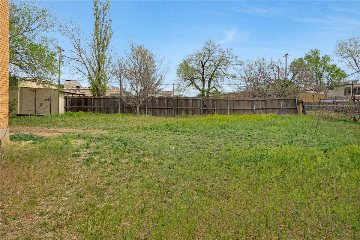 1403 South Hughes Street Amarillo, TX 79102 - Photo 50 of 54 a view of outdoor space and yard