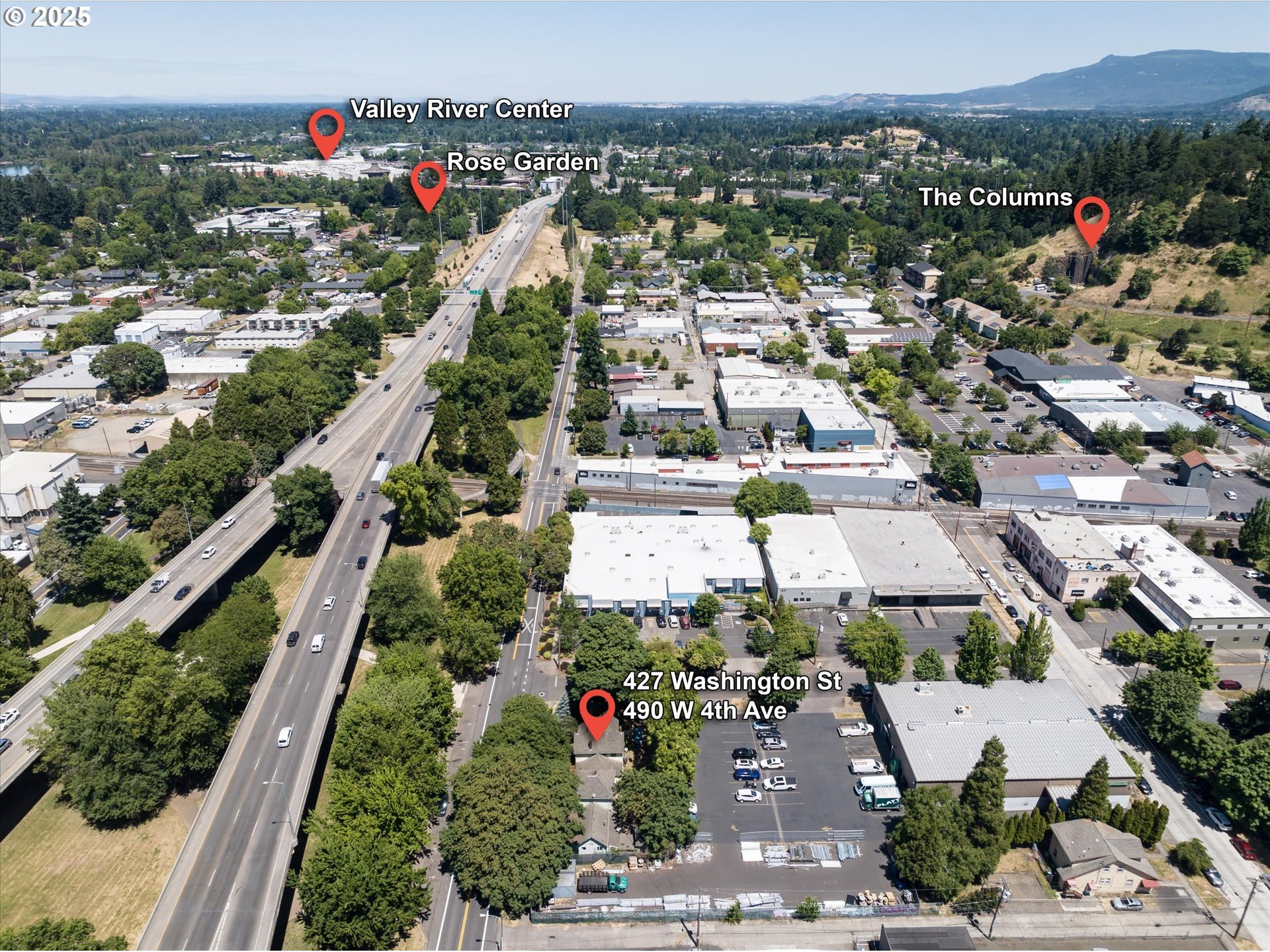 490 West 4th Avenue Eugene, OR 97401 - Photo 19 of 25 an aerial view of multiple house