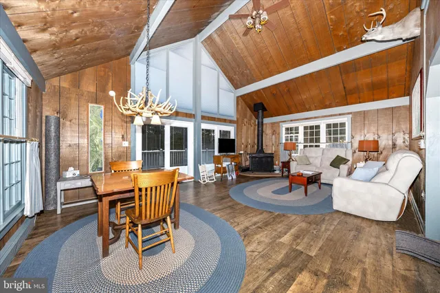 a outdoor space with furniture