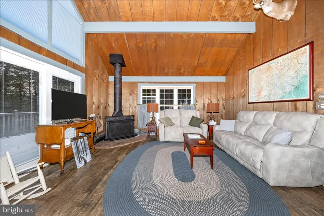 a very nice looking room with a large window