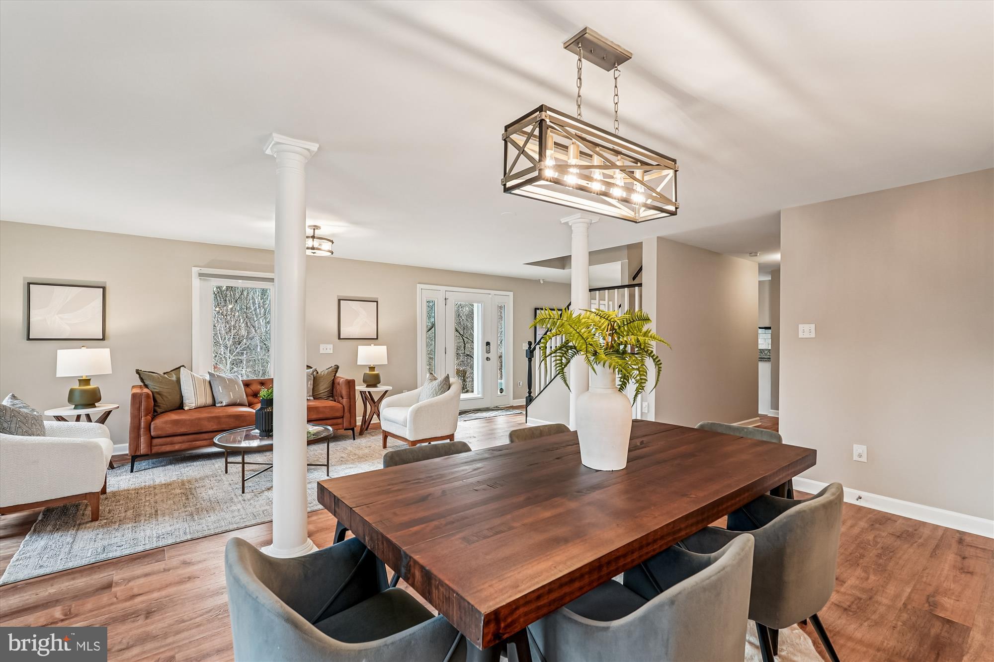 20919 Watermill Road Purcellville, VA 20132 - Photo 11 of 88 Dining Room opens to Living Room