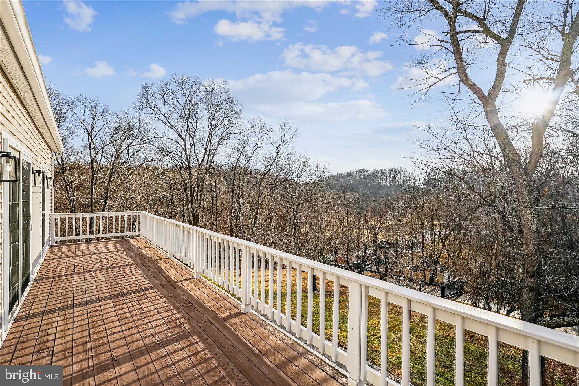 20919 Watermill Road Purcellville, VA 20132 - Photo 41 of 88 Upper Level 1 Deck with Gorgeous Vistas