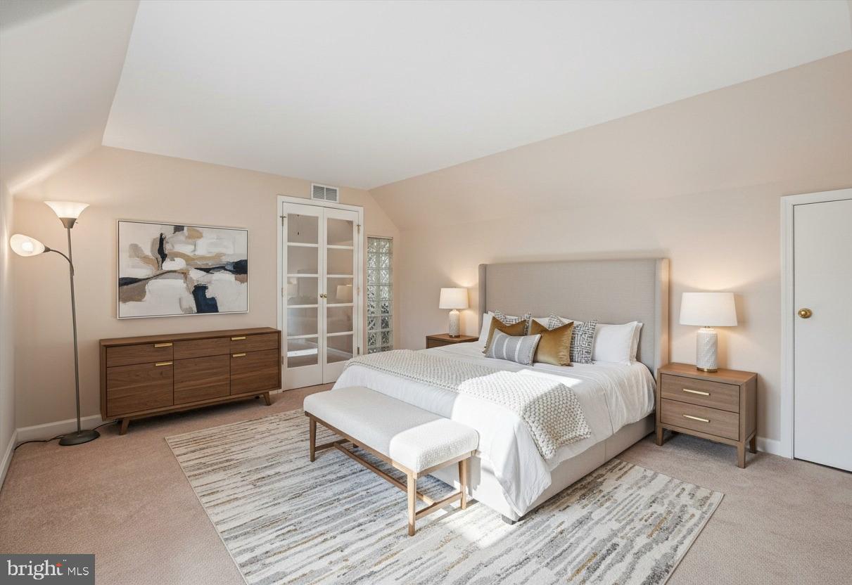 20919 Watermill Road Purcellville, VA 20132 - Photo 48 of 88 Virtually Staged Bedroom 4 with Attic Access