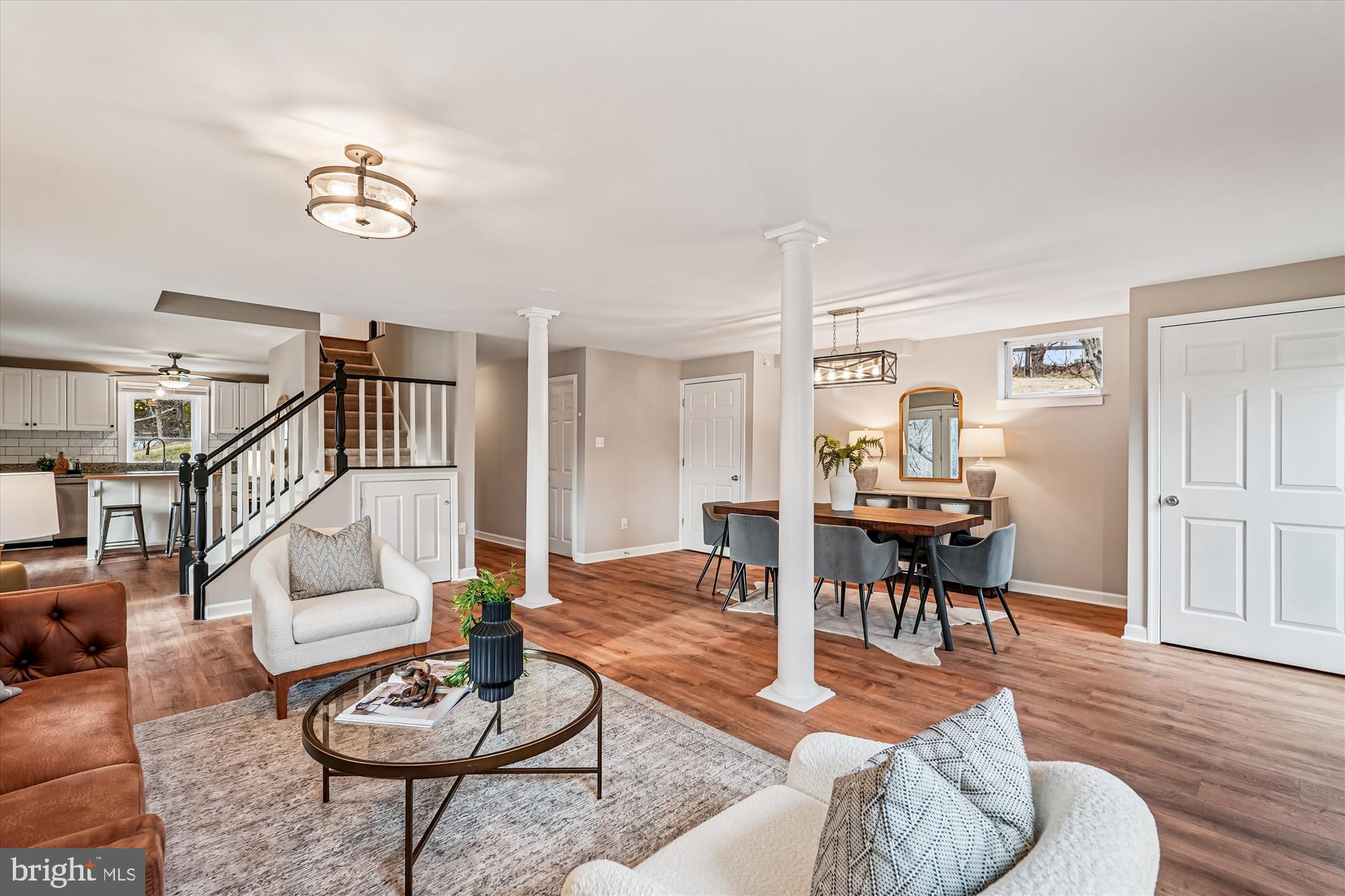 20919 Watermill Road Purcellville, VA 20132 - Photo 7 of 88 Living Room opens to Dining Room