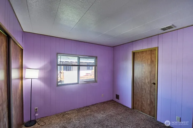 a view of an front door