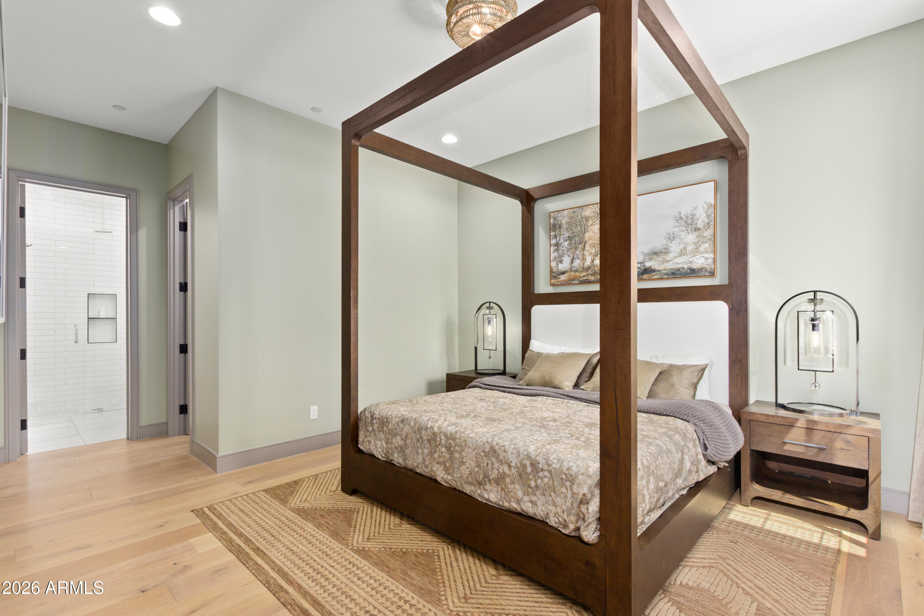 2912 East Pierson Street Phoenix, AZ 85016 - Photo 44 of 86 a bedroom with a large bed and a large window