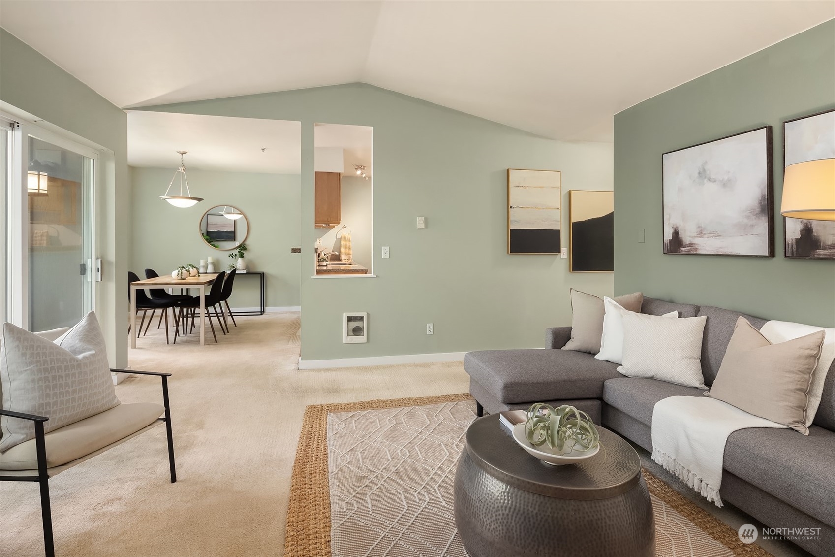 18930 Bothell Everett Highway, Unit D302 Bothell, WA 98012 - Photo 4 of 25 a living room with furniture and wooden floor