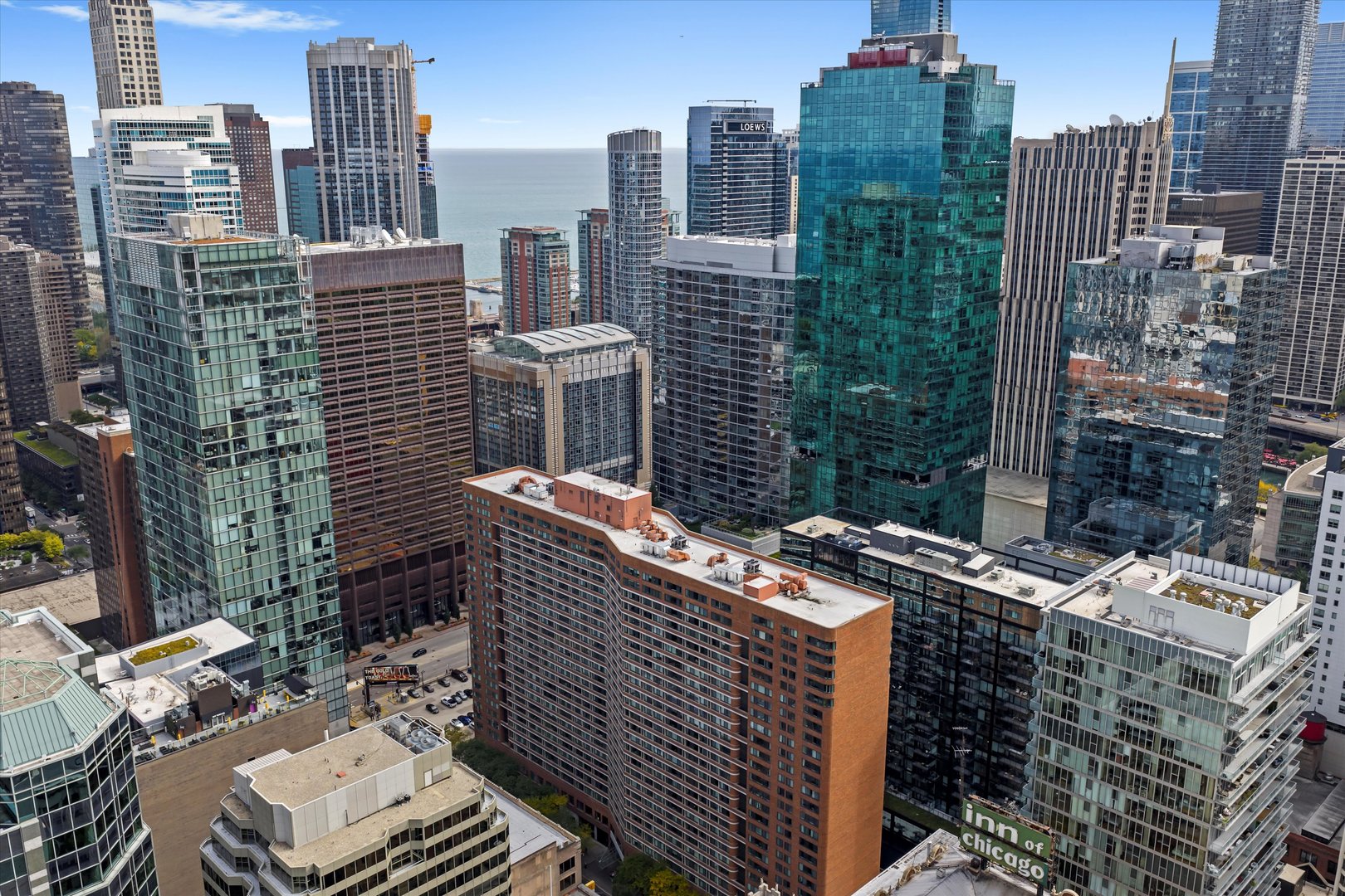 211 East Ohio Street, Unit 2707 Chicago, IL 60611 - Photo 41 of 45 a view of a city with tall buildings