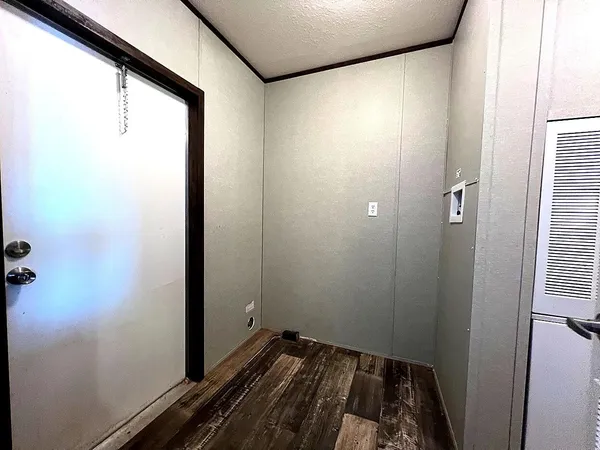 a view of an ocean and a yard