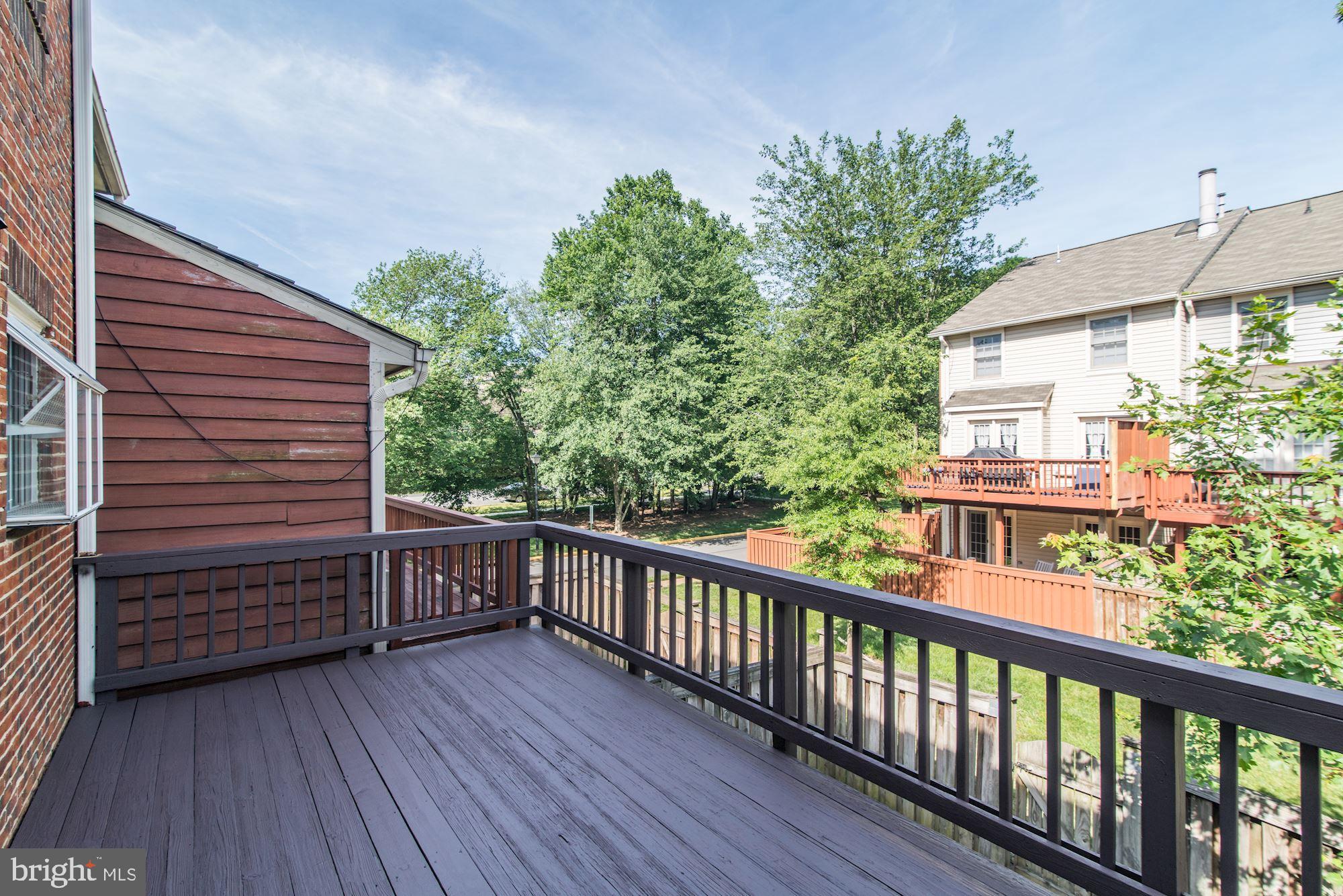 3968 Valley Ridge Drive Fairfax, VA 22033 - Photo 39 of 41 Deck off Kitchen