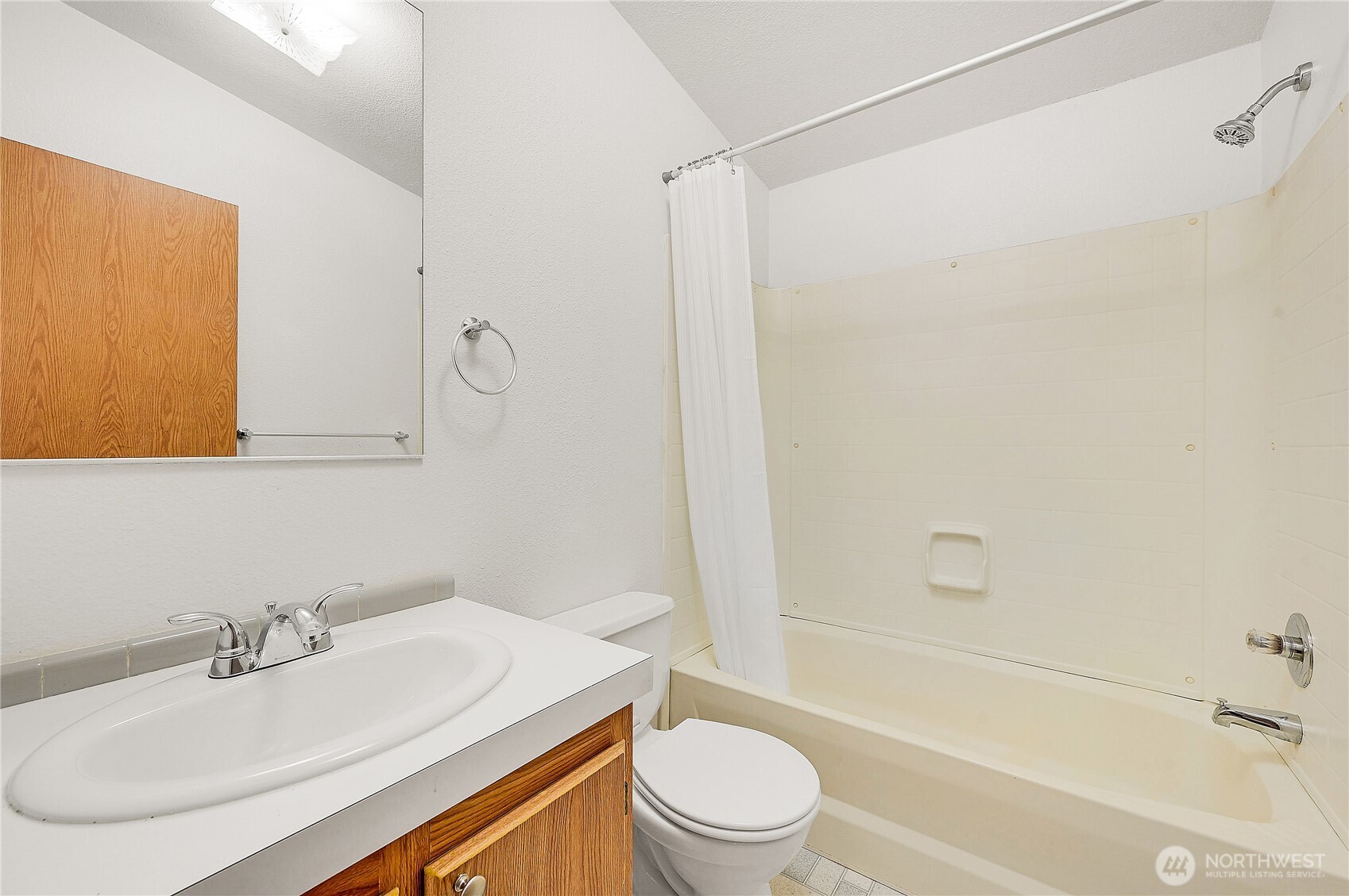 61 Flamingo Road Port Townsend, WA 98368 - Photo 19 of 22 a bathroom with a sink toilet and shower