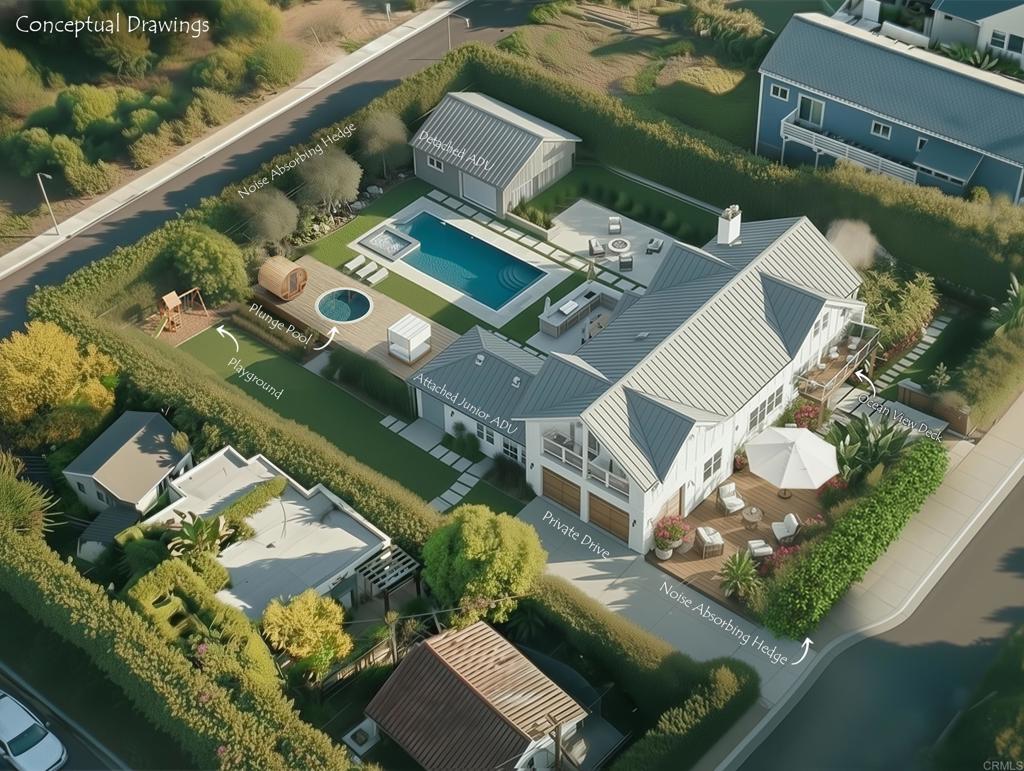 697 Ocean View Avenue Encinitas, CA 92024 - Photo 4 of 43 Conceptual Rendering