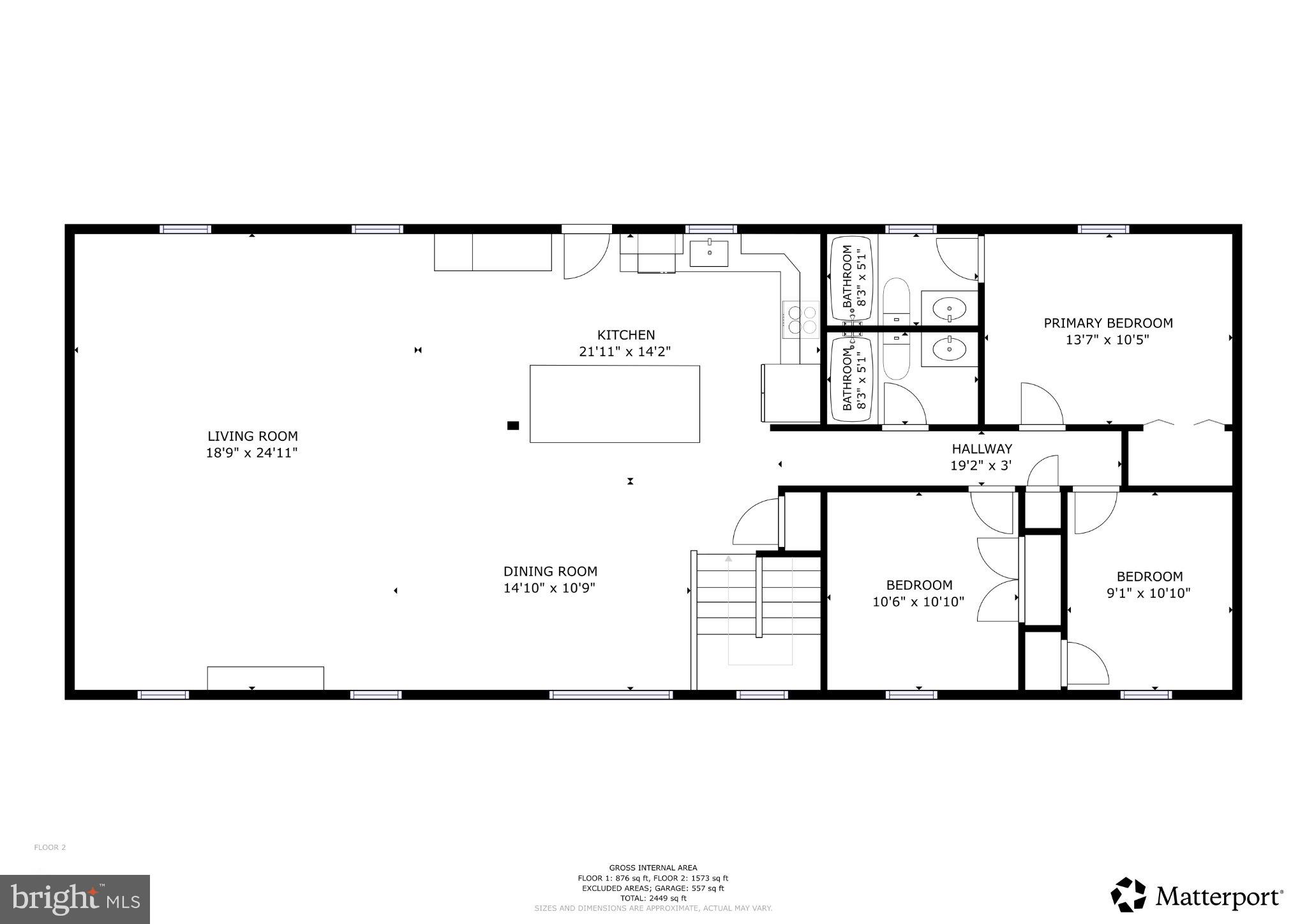 1436 Oak Bluff Road Edgewater, MD 21037 - Photo 57 of 58 Spacious floor plan for modern living.