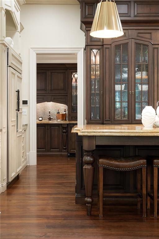 4136 North Stratford Road Northeast Atlanta, GA 30342 - Photo 20 of 78 a living room with a fireplace furniture and a large window