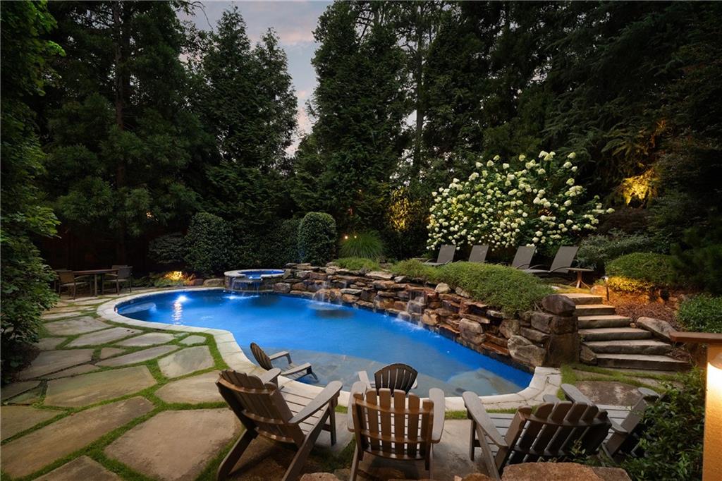 4136 North Stratford Road Northeast Atlanta, GA 30342 - Photo 65 of 78 a view of a chairs and table in the patio