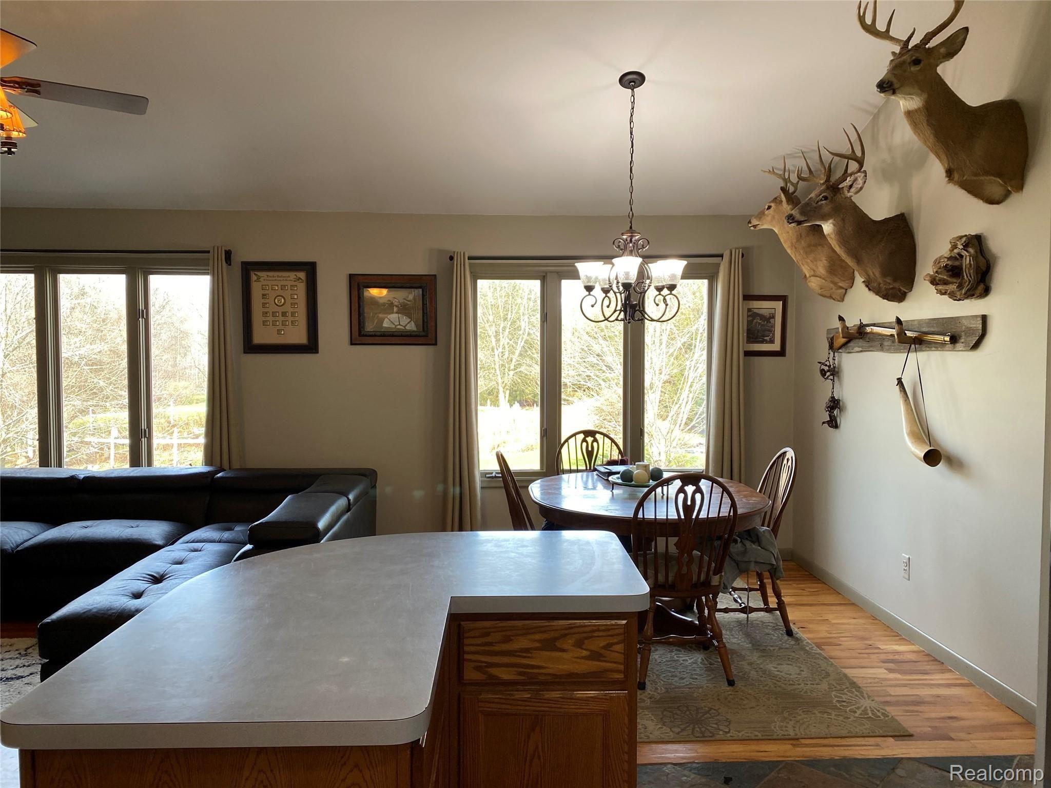 6996 Crofoot Road Fowlerville, MI 48836 - Photo 36 of 36 Open Floor Plan! Great Hardwood Flooring!