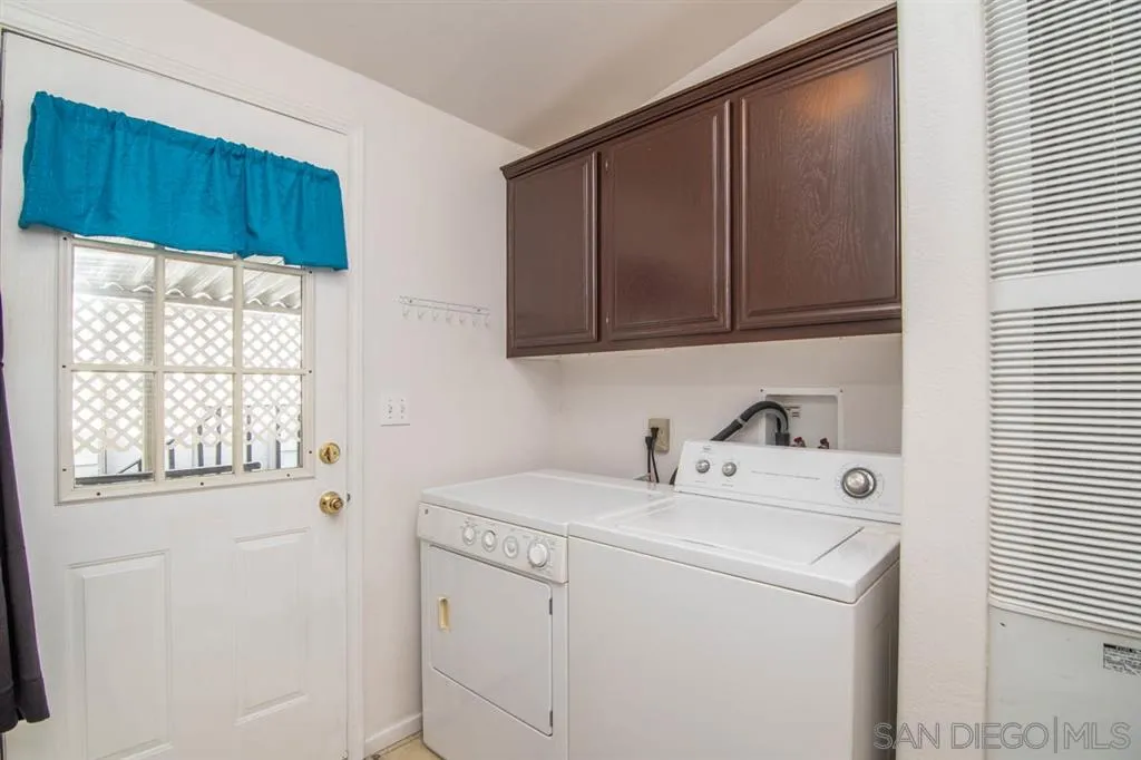 1810 Hillsdale Road, Unit 85 El Cajon, CA 92019 - Photo 19 of 23 a utility room with closet dryer and washer