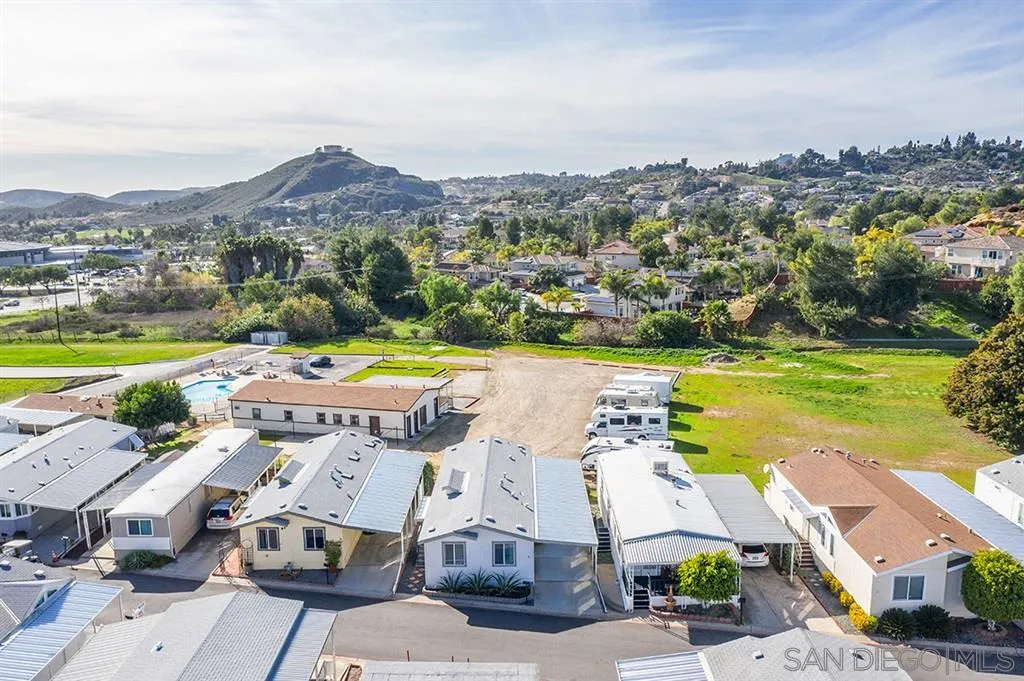 1810 Hillsdale Road, Unit 85 El Cajon, CA 92019 - Photo 23 of 23 an aerial view of residential houses with outdoor space and river