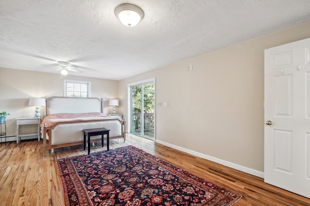 33 Sibley Road Winchendon, MA 01475 - Photo 14 of 17 a bedroom with a bed and wooden floor