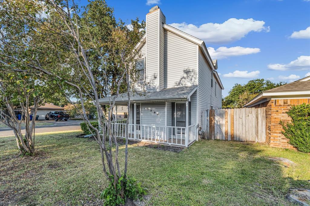 1300 Chapel Downs Waco, TX 76712 - Photo 30 of 38 a view of a house with a yard