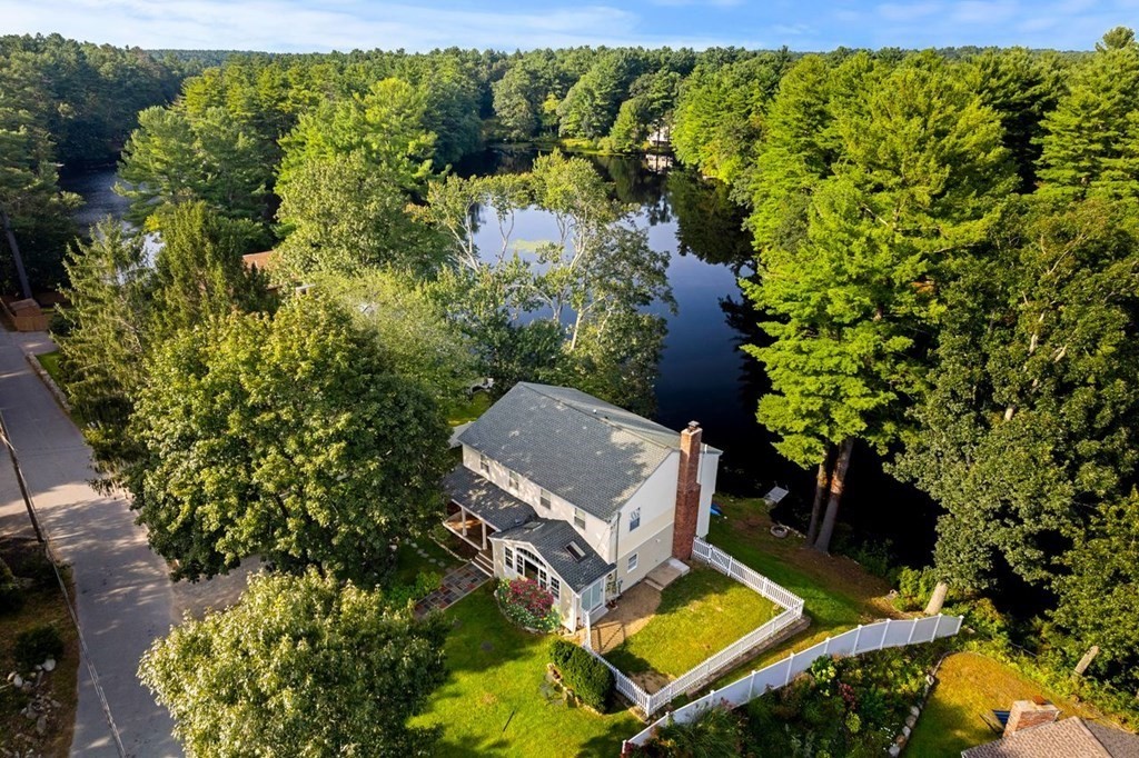 22 Fosters Pond Road Andover, MA 01810 - Photo 39 of 42 an aerial view of residential house with outdoor space