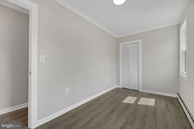 wooden floor in an empty room