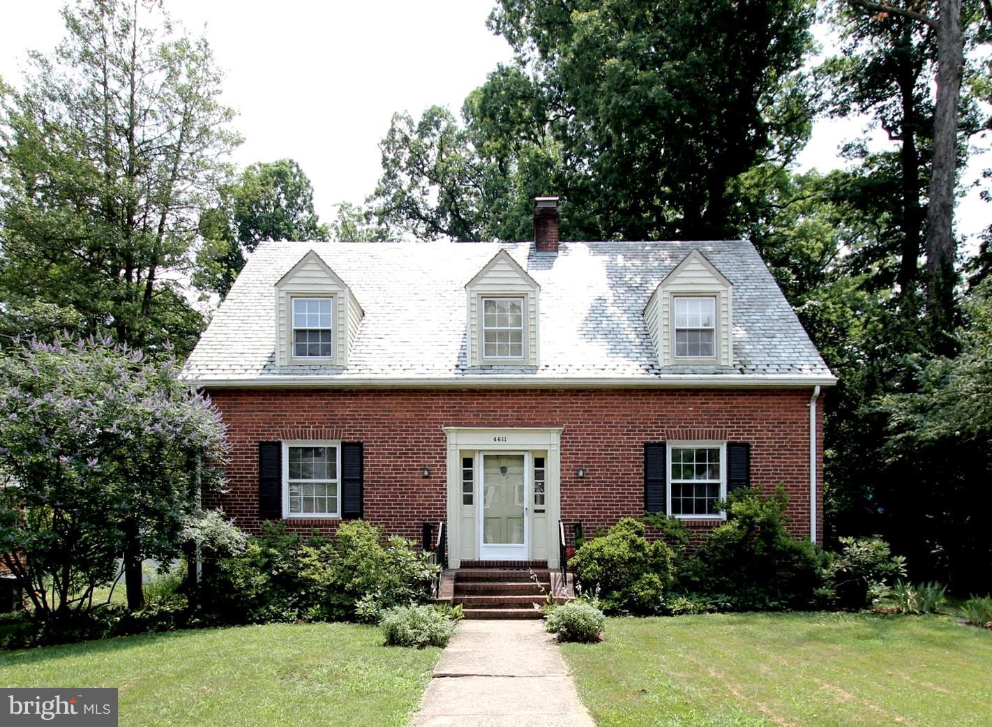 classic and charming--brick, slate roof