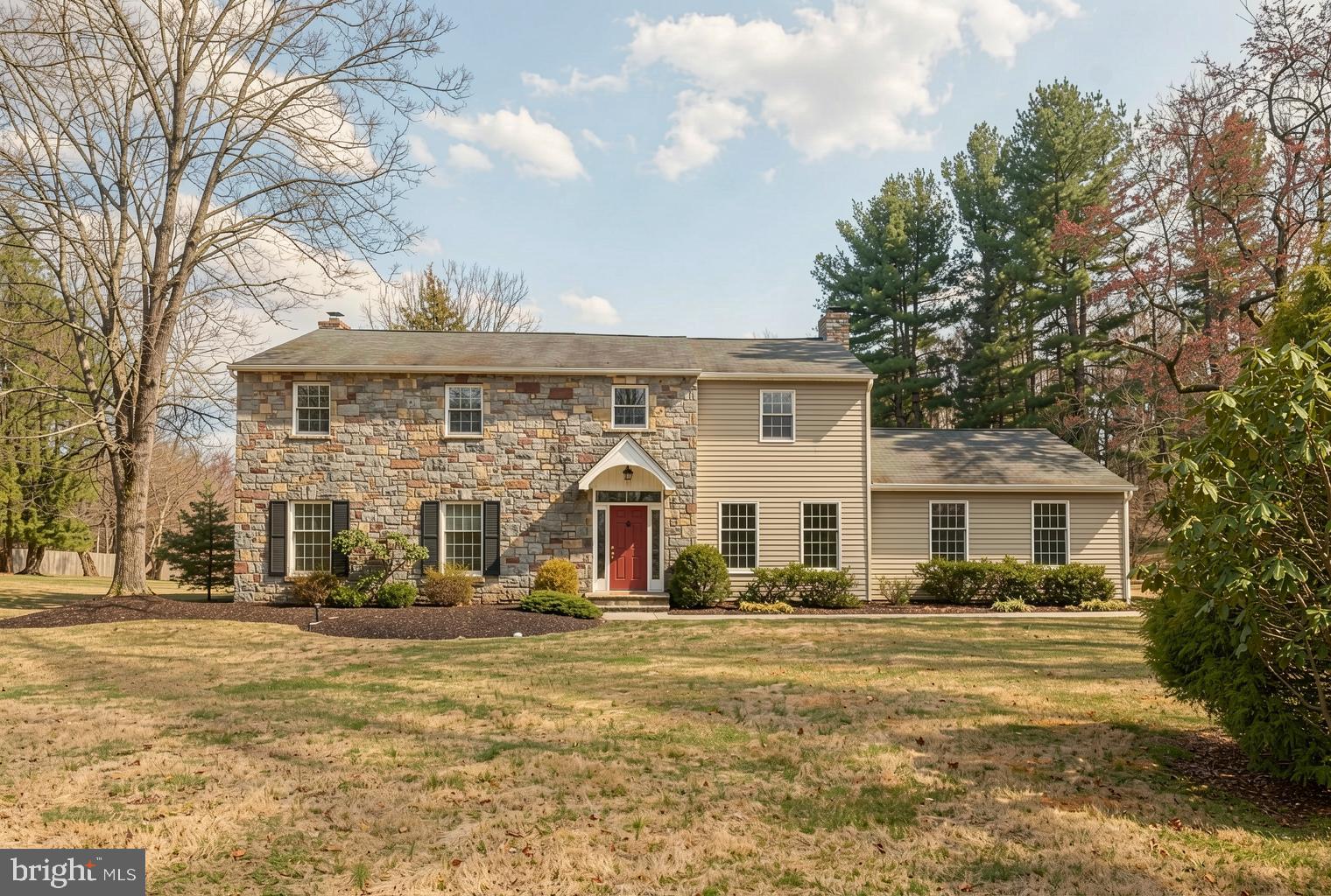 6724 Upper York Road New Hope, PA 18938 - Photo 1 of 40 a front view of a house with a yard