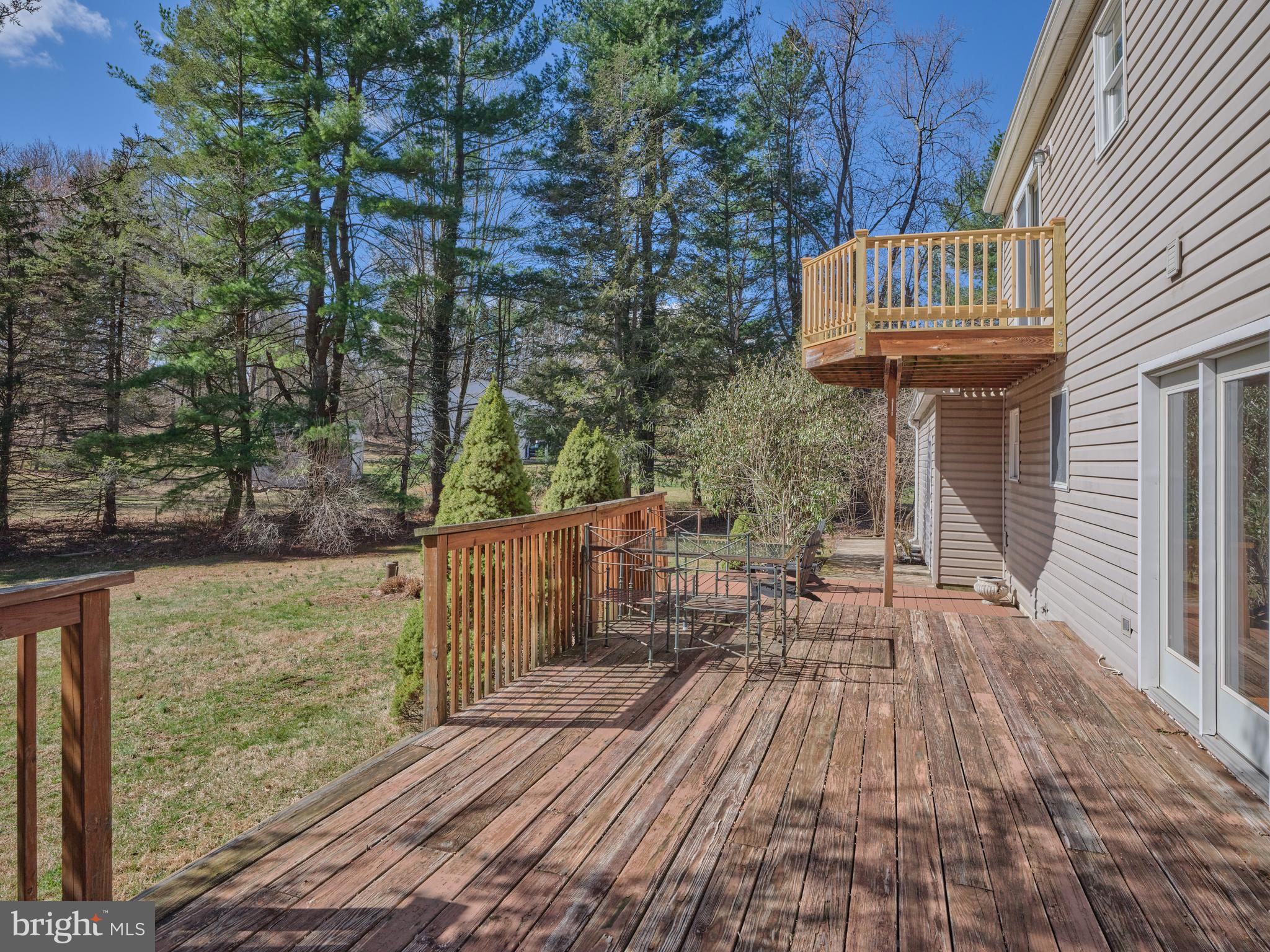6724 Upper York Road New Hope, PA 18938 - Photo 34 of 40 a view of deck with wooden floor and seating space