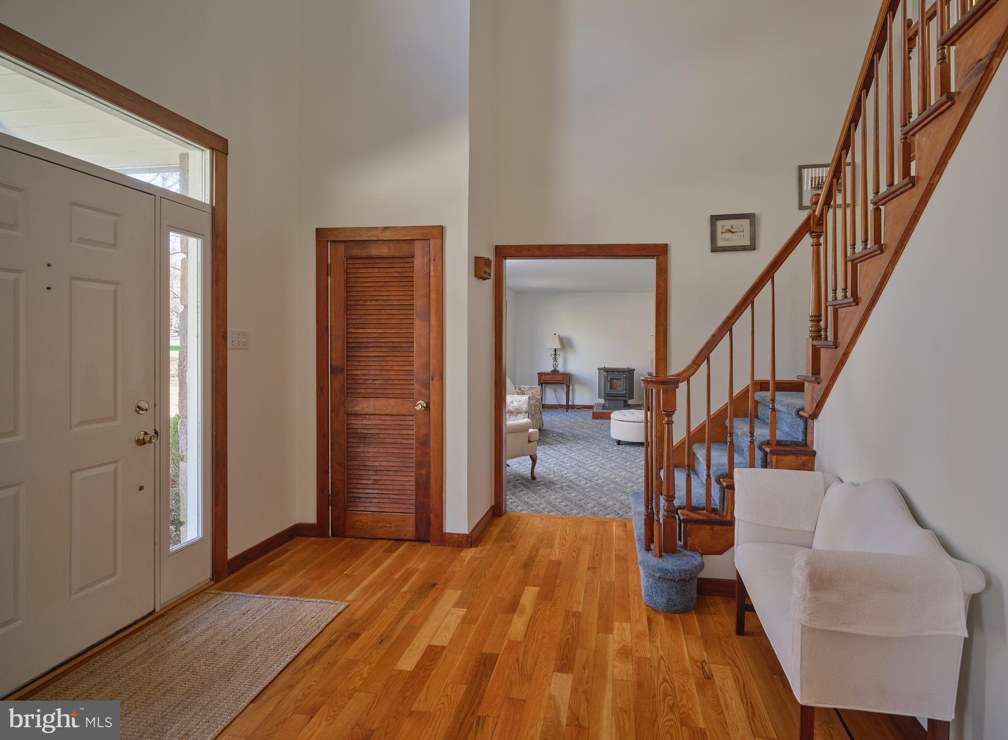 6724 Upper York Road New Hope, PA 18938 - Photo 9 of 40 a view of entryway and hall with wooden floor