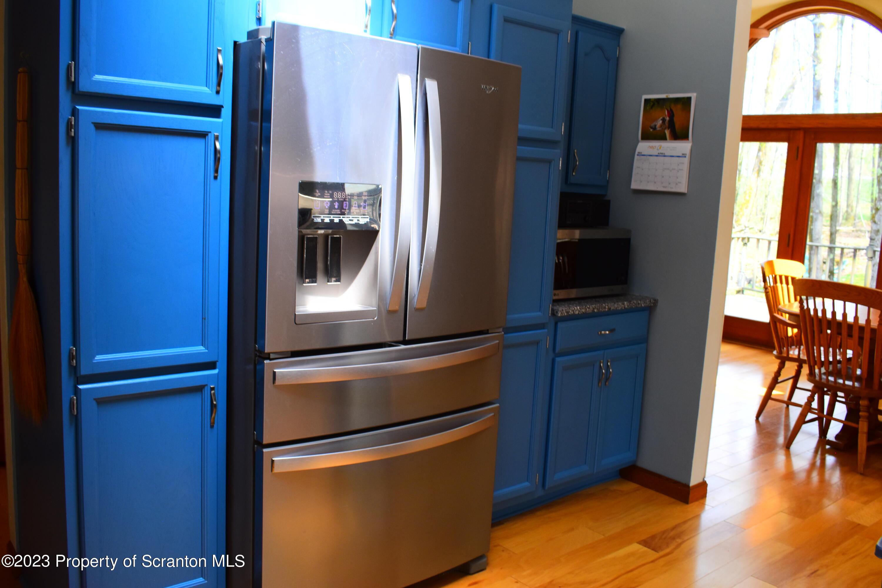 510 Hawranick Road Brackney, PA 18812 - Photo 11 of 76 a metallic refrigerator freezer sitting in a kitchen