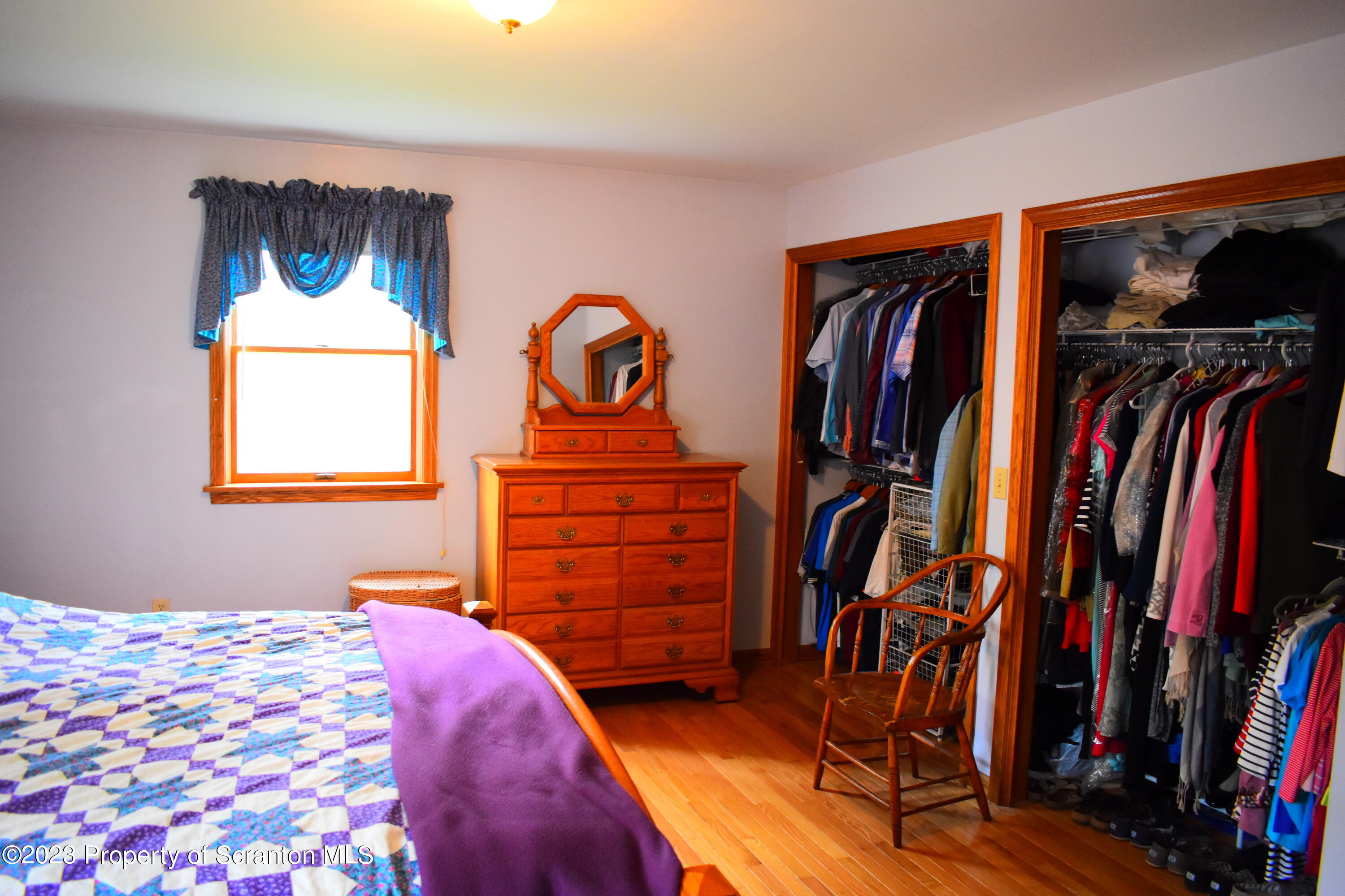 510 Hawranick Road Brackney, PA 18812 - Photo 26 of 76 a bedroom with a bed and a closet