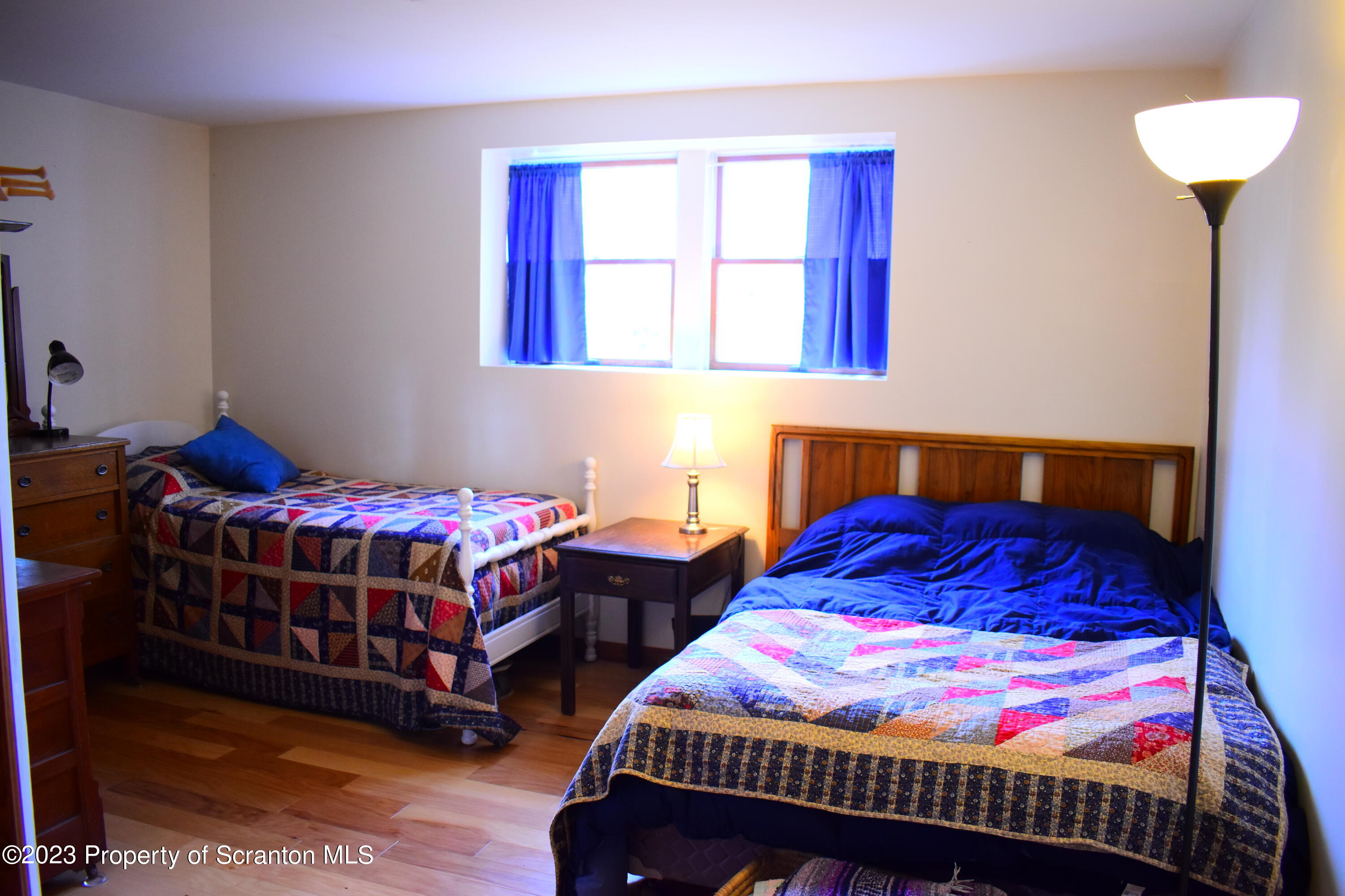 510 Hawranick Road Brackney, PA 18812 - Photo 33 of 76 a bedroom with two beds and a window