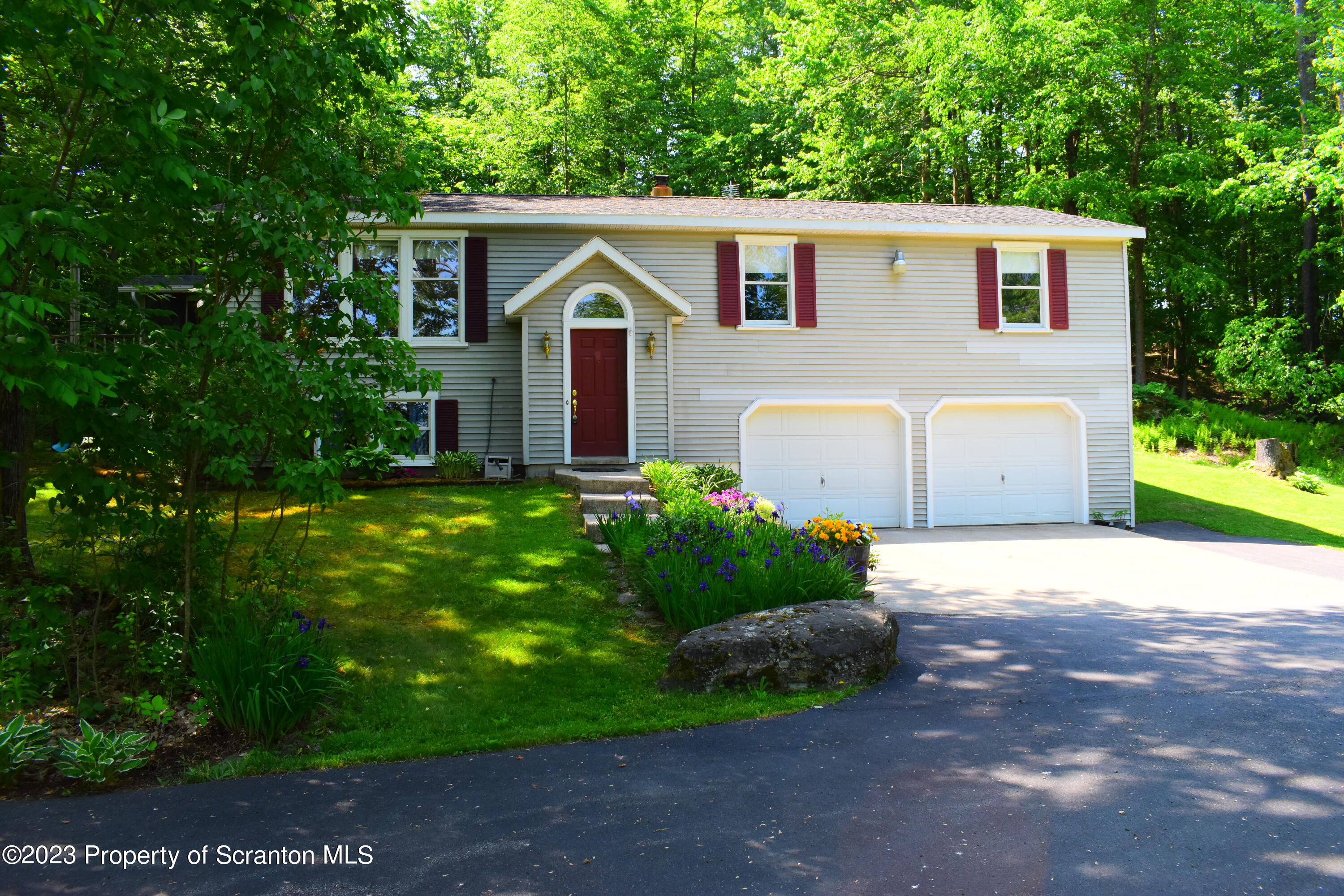 510 Hawranick Road Brackney, PA 18812 - Photo 76 of 76 a front view of house with garden