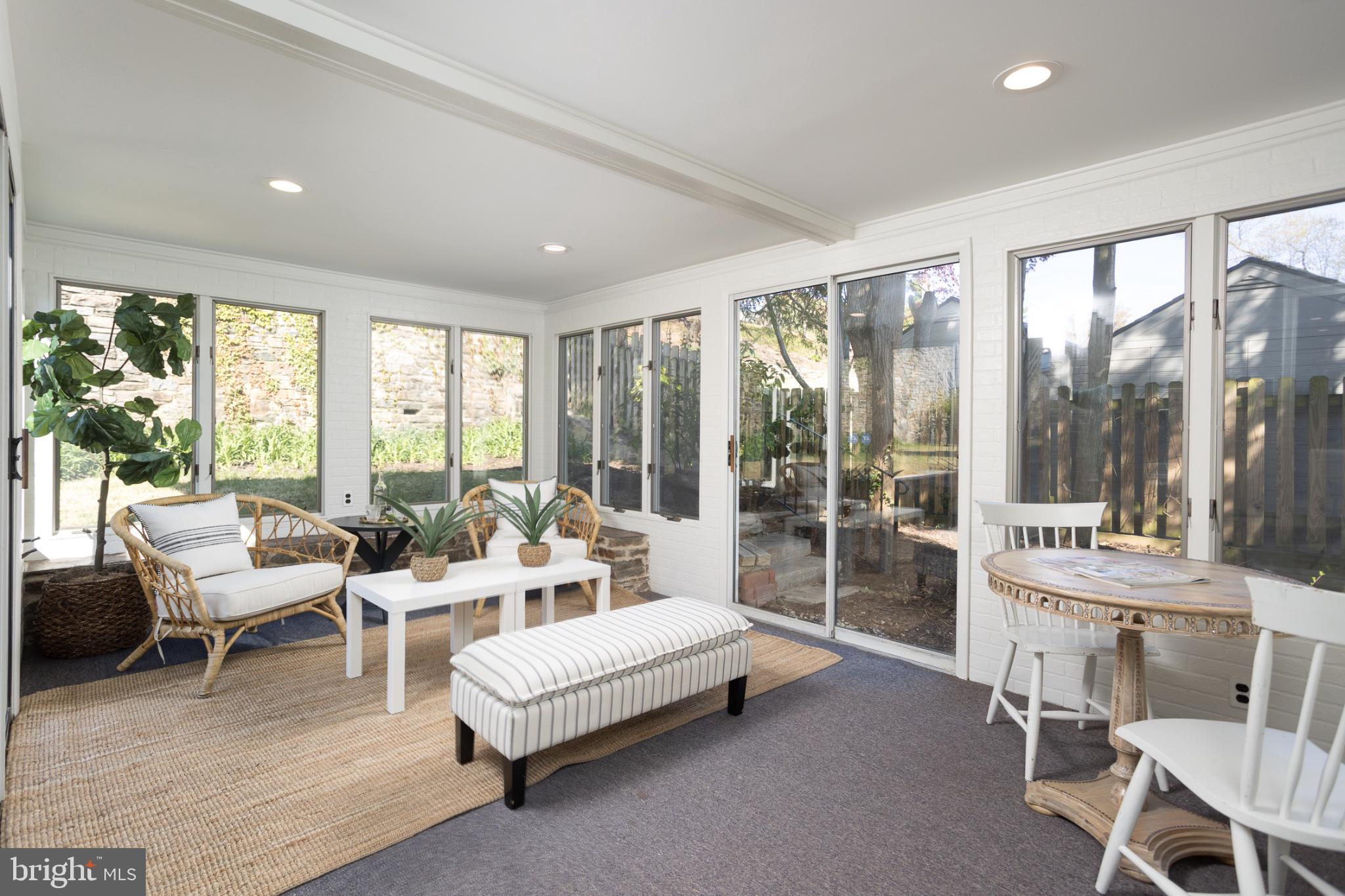 412 Aigburth Road Baltimore, MD 21286 - Photo 8 of 32 Bright and airy sunroom retreat.