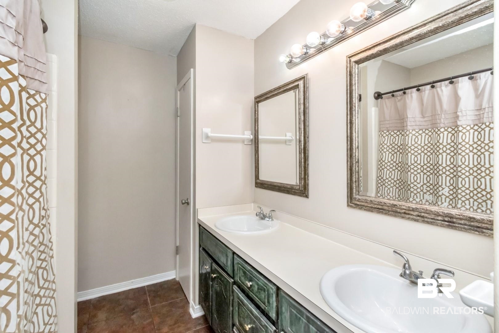 9360 Burnt Tree Drive Mobile, AL 36695 - Photo 14 of 28 Bathroom with tile patterned flooring and vanity