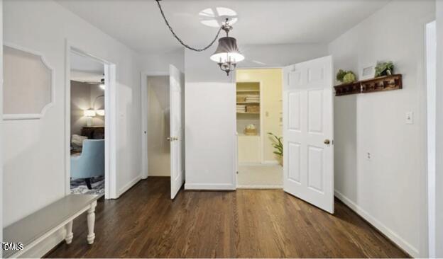 3317 Harden Road Raleigh, NC 27607 - Photo 13 of 52 a view of empty room with wooden floor